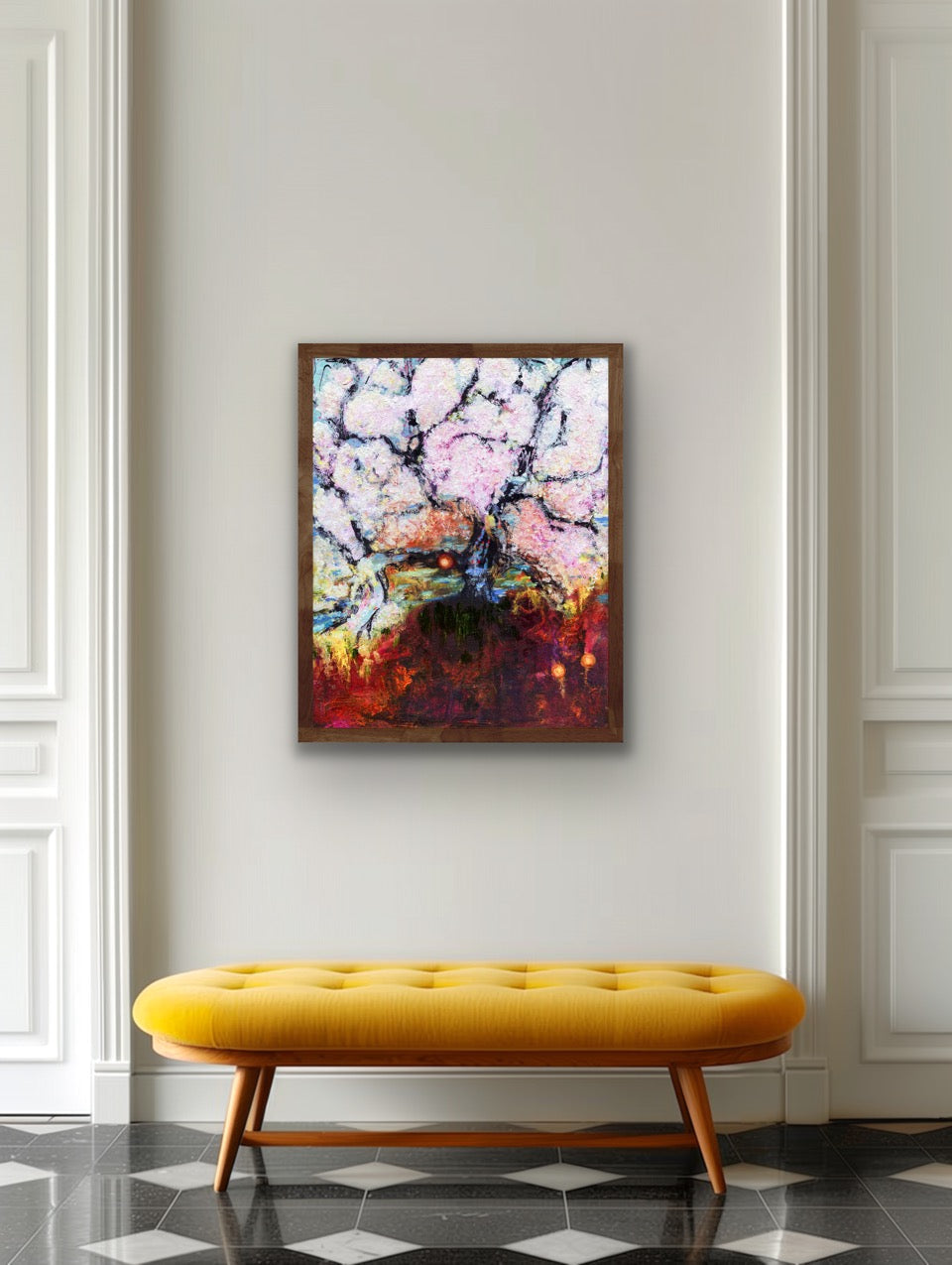 Lanterns in the Orchard - Fine Art Giclée Print