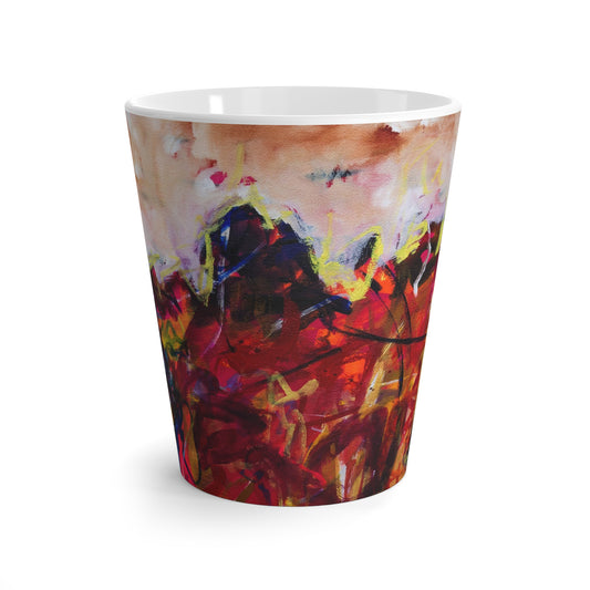 Latte Ceramic Mug - 12 oz