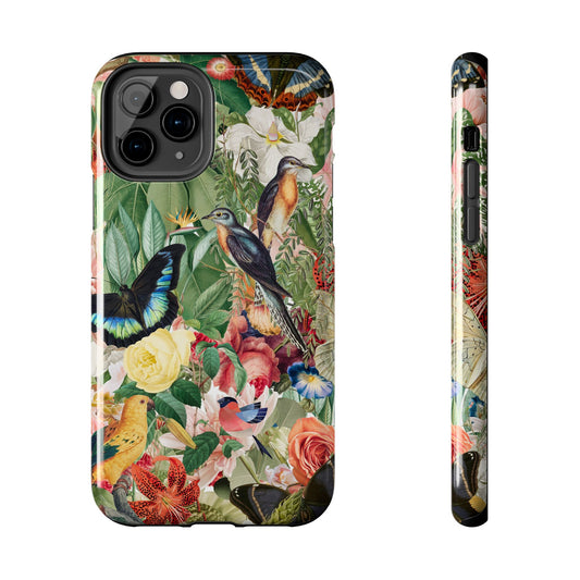 Tough Phone Case - Tropical Garden