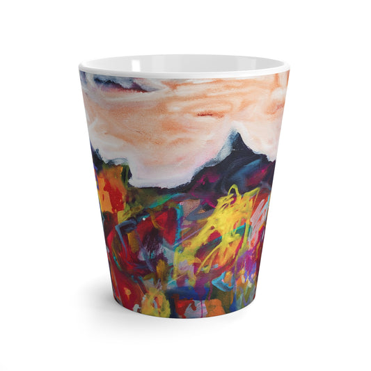 Latte Ceramic Mug - 12 oz