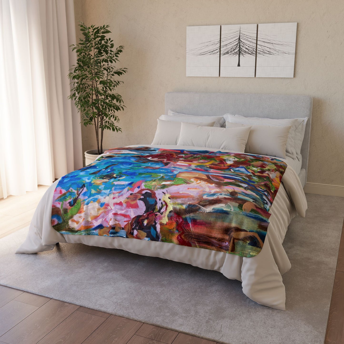 Fleece Sherpa Blanket