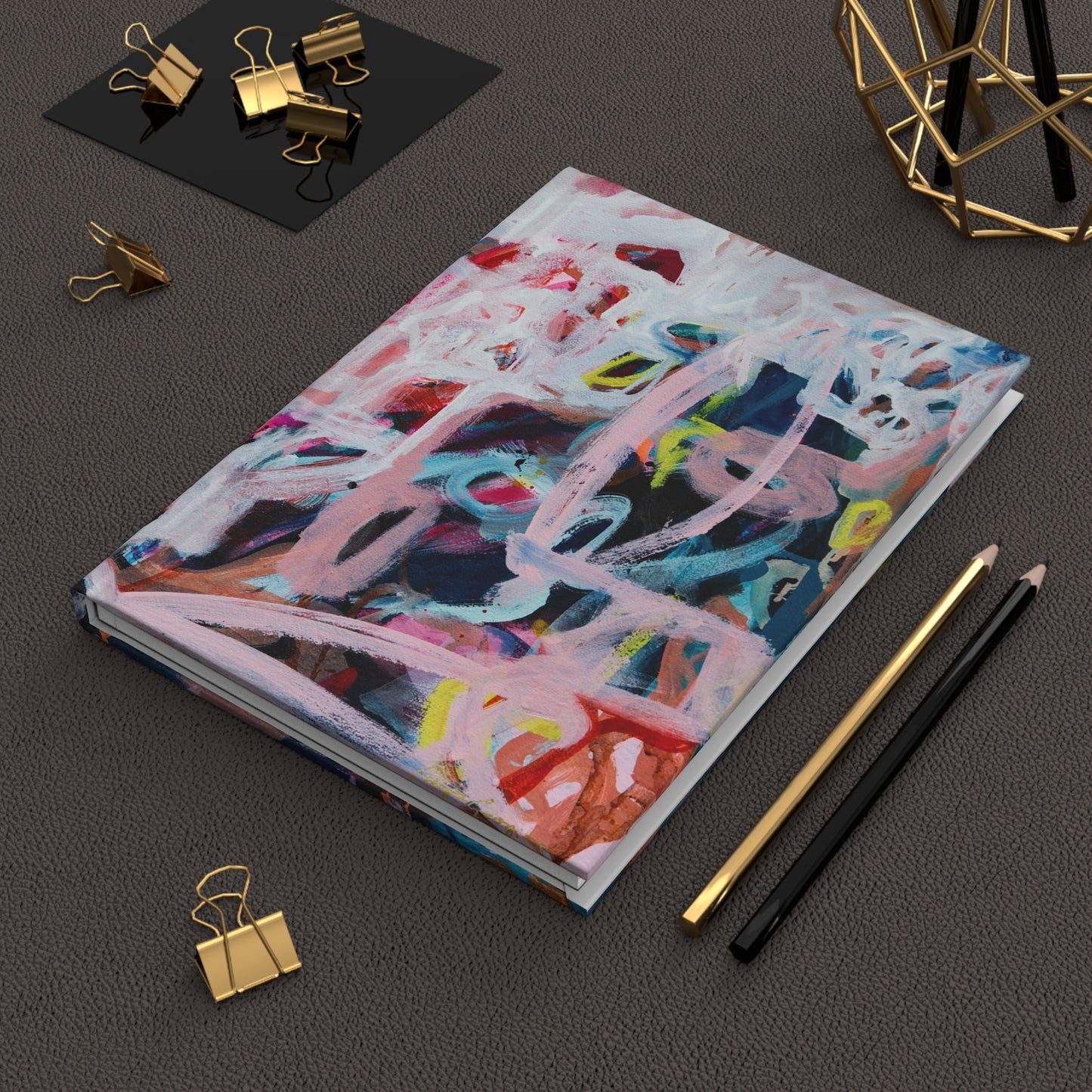 Whispering Spirits Born to Roam - Hardcover Journal