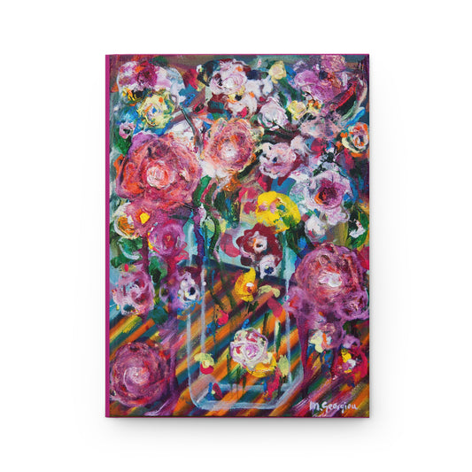 A Kaleidoscope of Peonies - Hardcover Journal