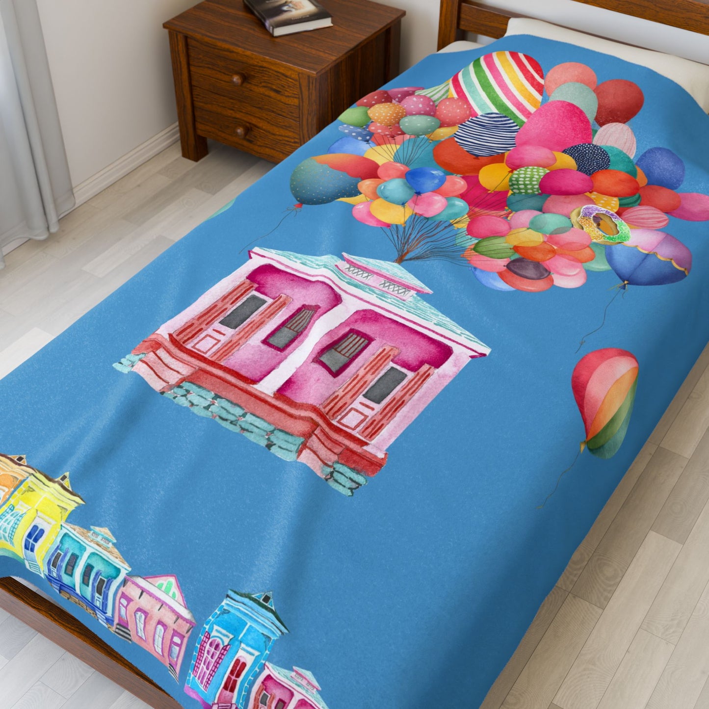 Velveteen Blanket Plush - NOLA Blue (2.0)