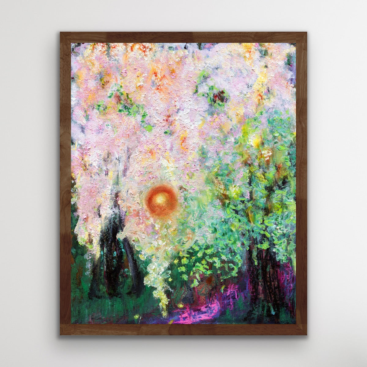 Blossom Whispers Held by the Sun - Fine Art Giclée Print