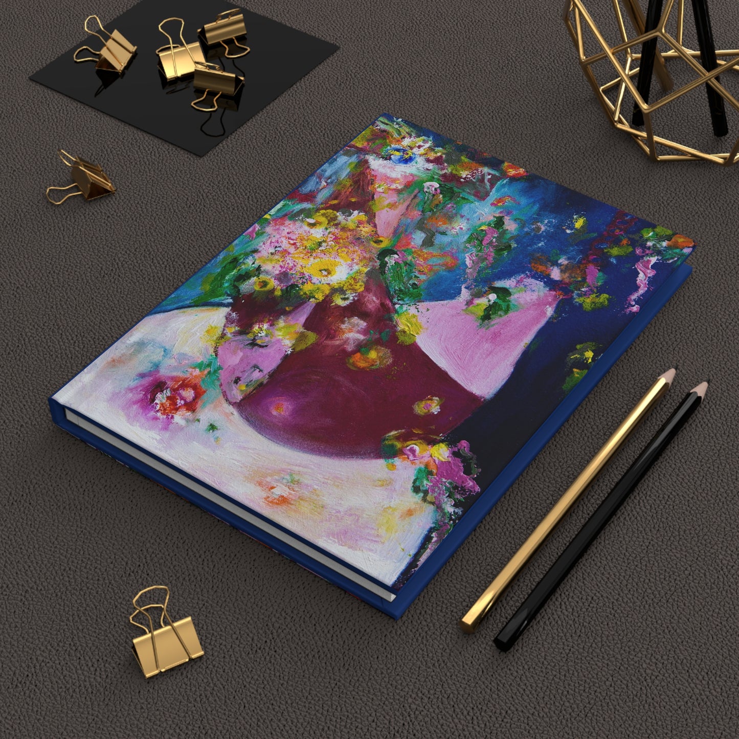 Vintage Bouquet 2 - Hardcover Journal