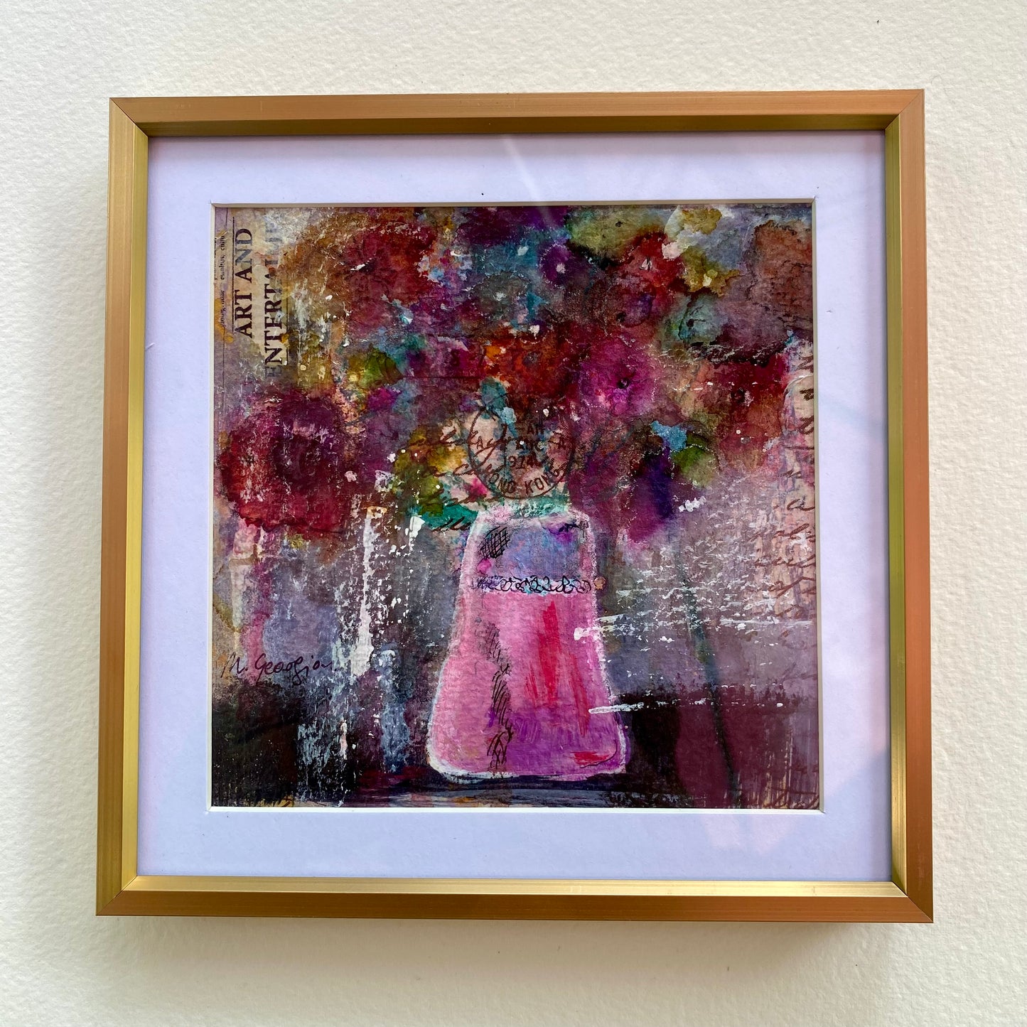 6x6 Floral Still