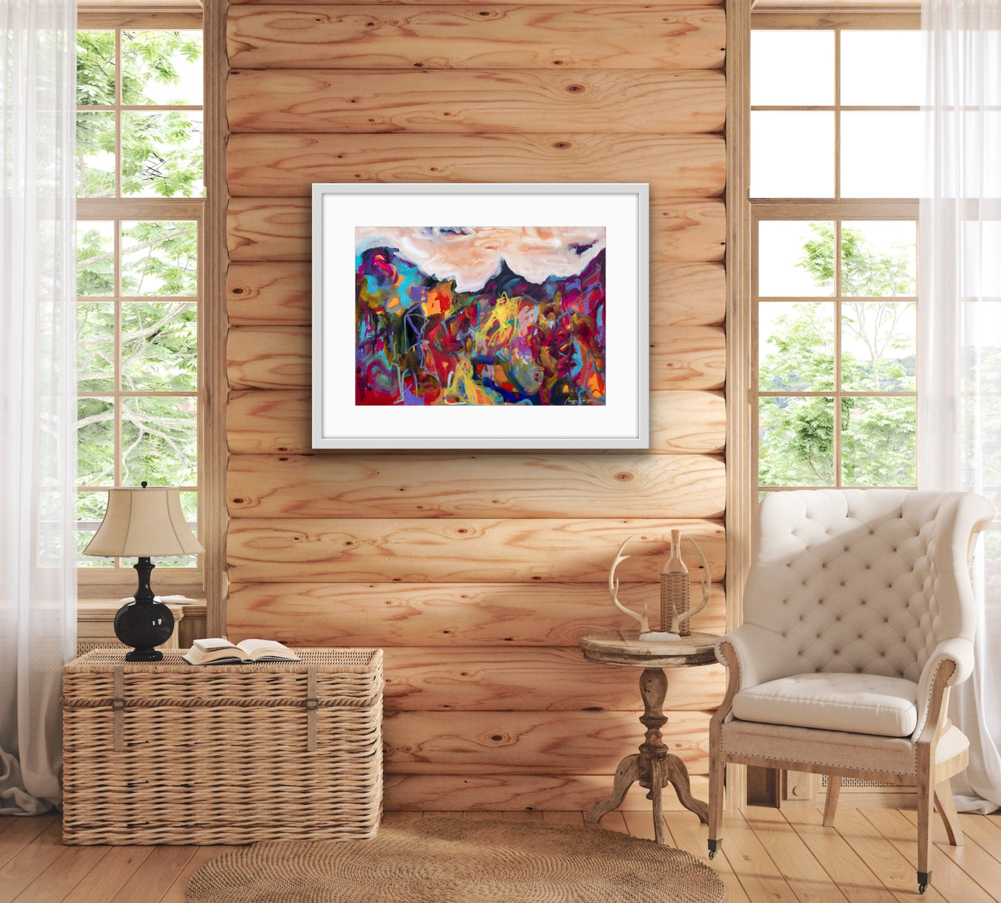Where Children and Wild Horses Run Free - ORIGINAL PAINTING