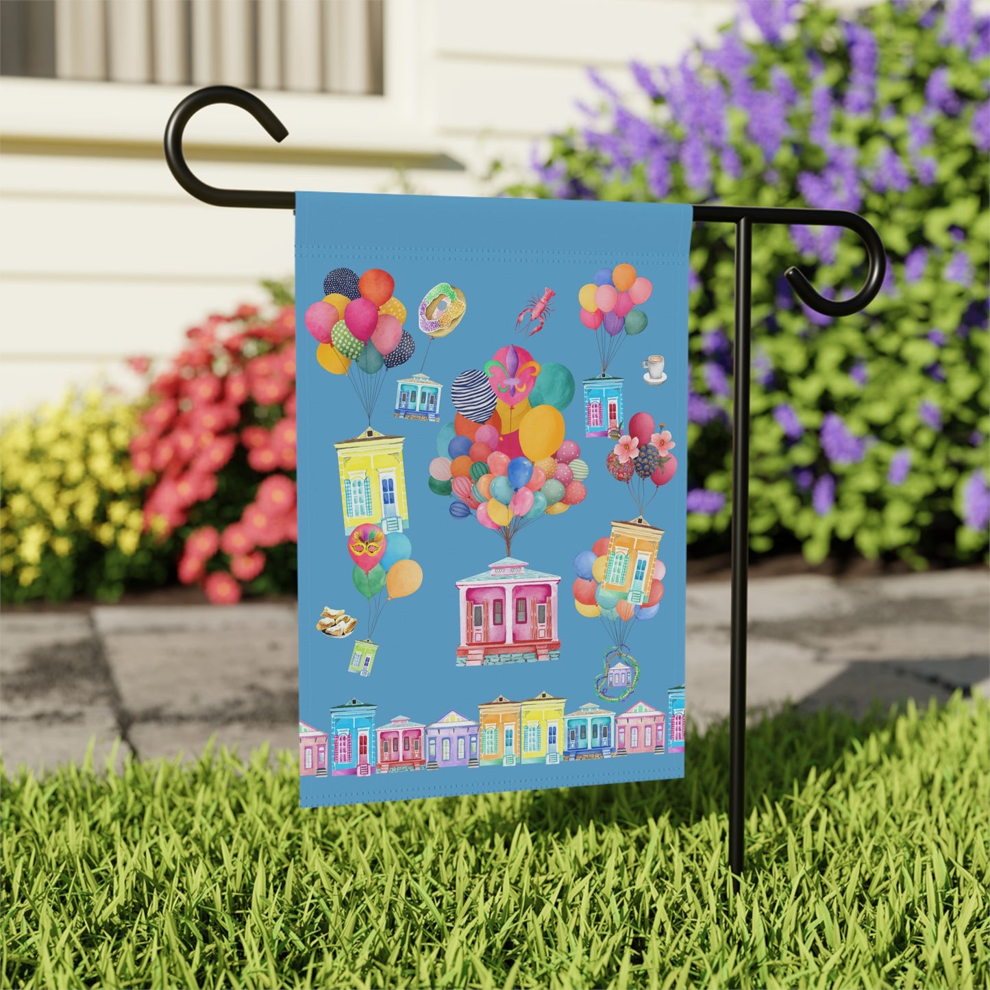 Mardi Gras Garden Flag 2.0