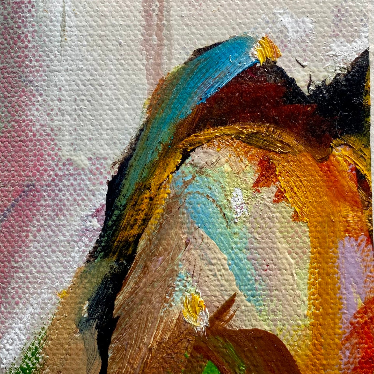 3x3 Oil Painting