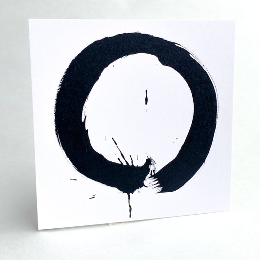 Notecard / Enso Circle