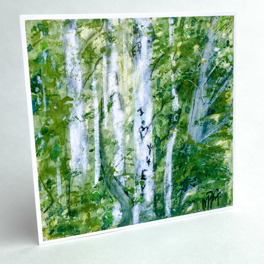 Notecard / I Love You 4-Ever, Aspens