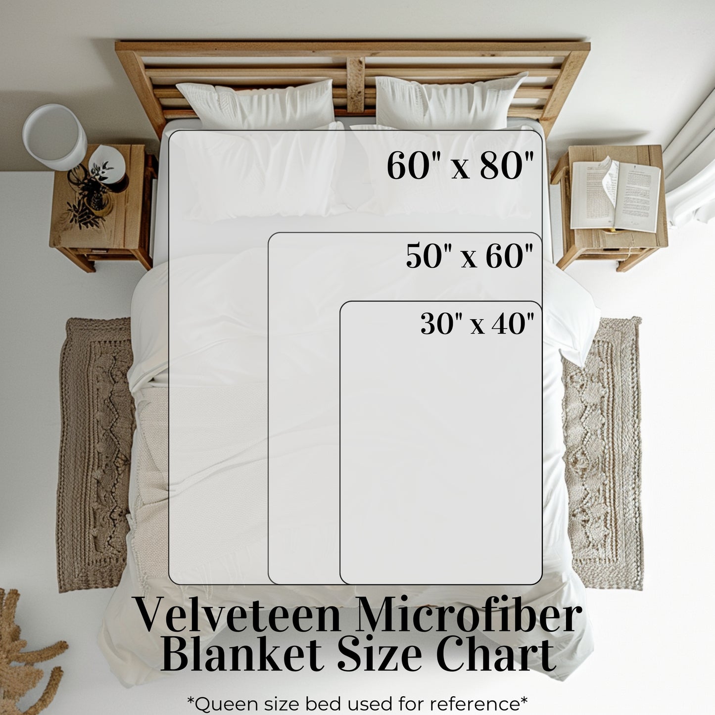 Velveteen Plush Blanket - NOLA Ivory (2.O)