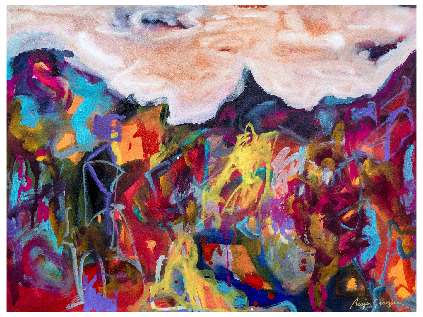 Where Children and Wild Horses Run Free - Fine Art Giclée Print