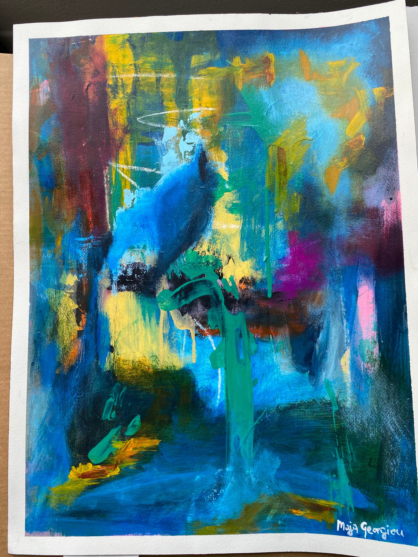 18x24 Abstract (Unframed)