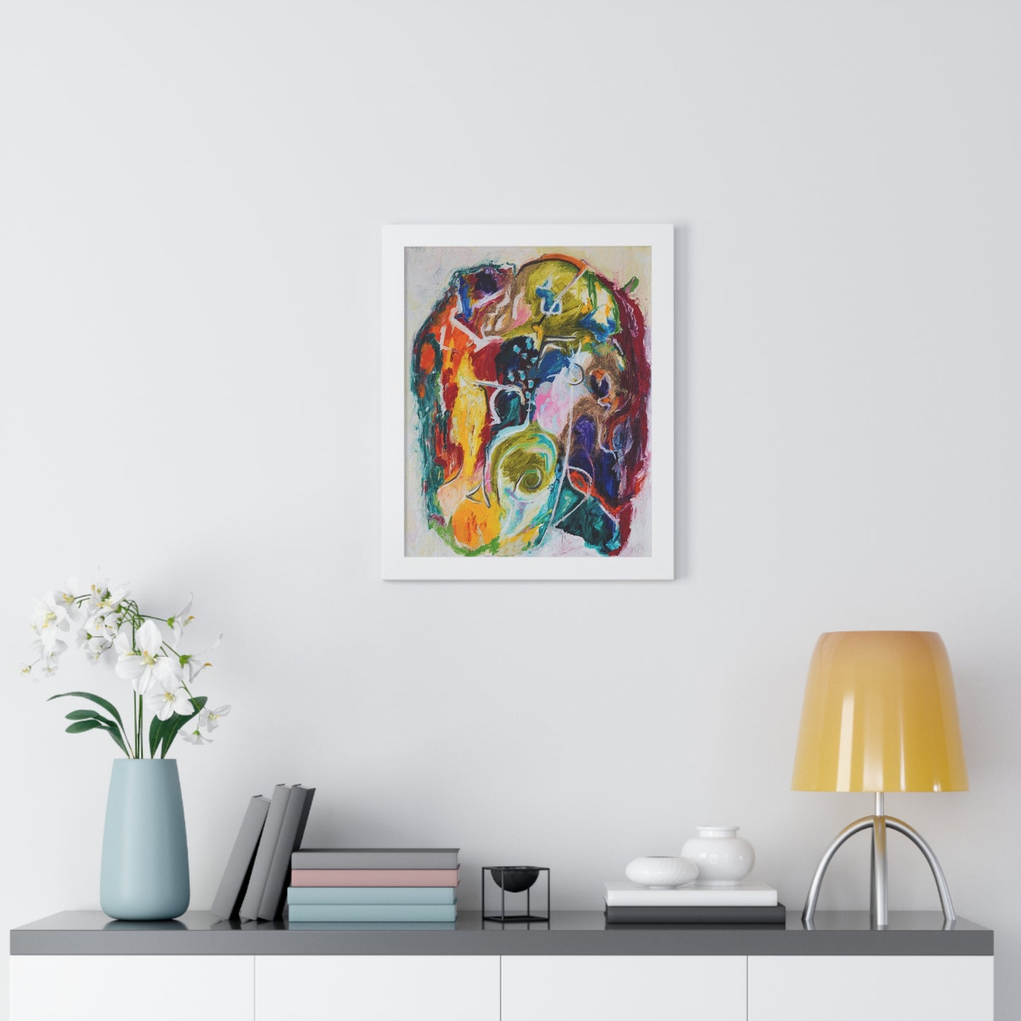 Framed Abstract Art Print