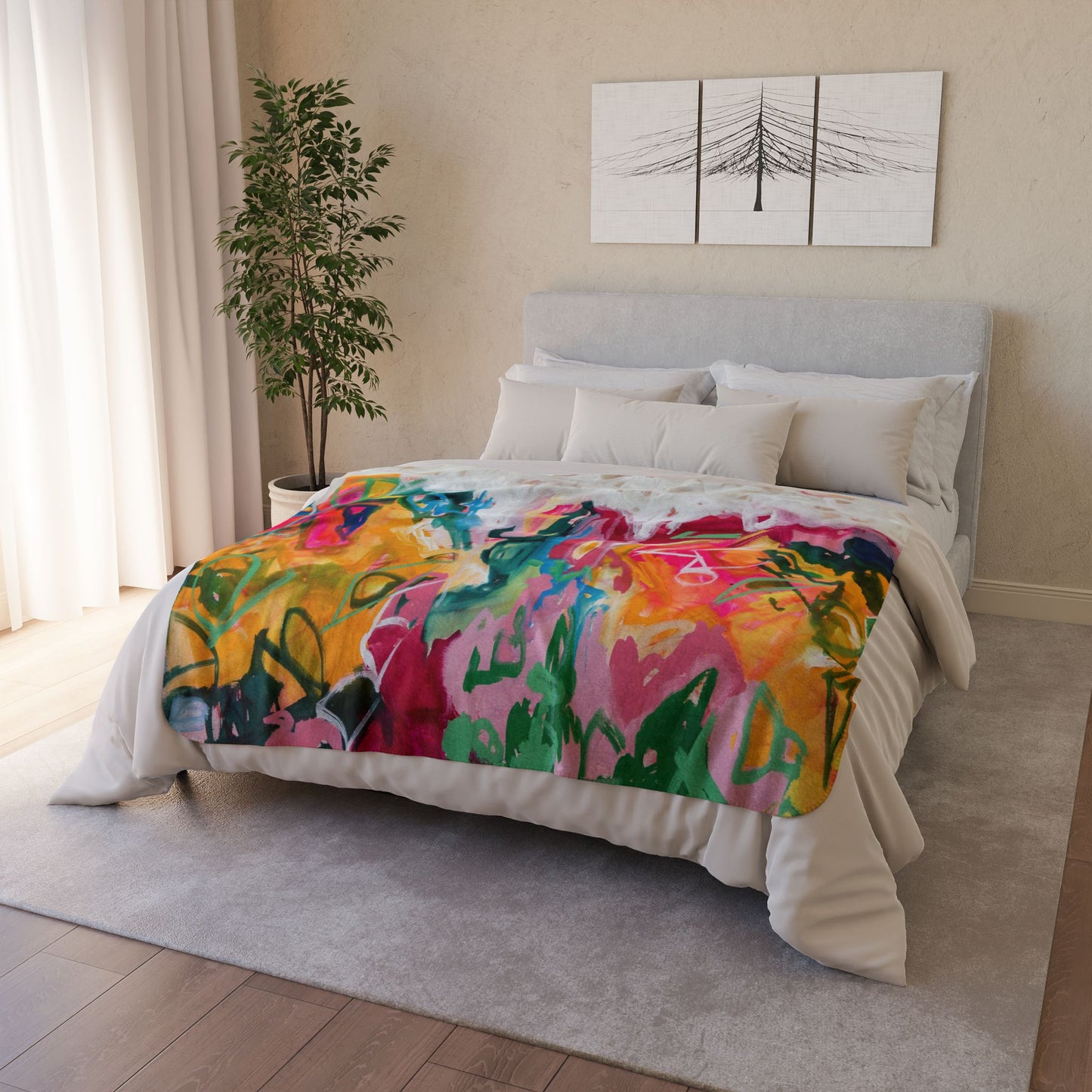 Fleece Sherpa Blanket