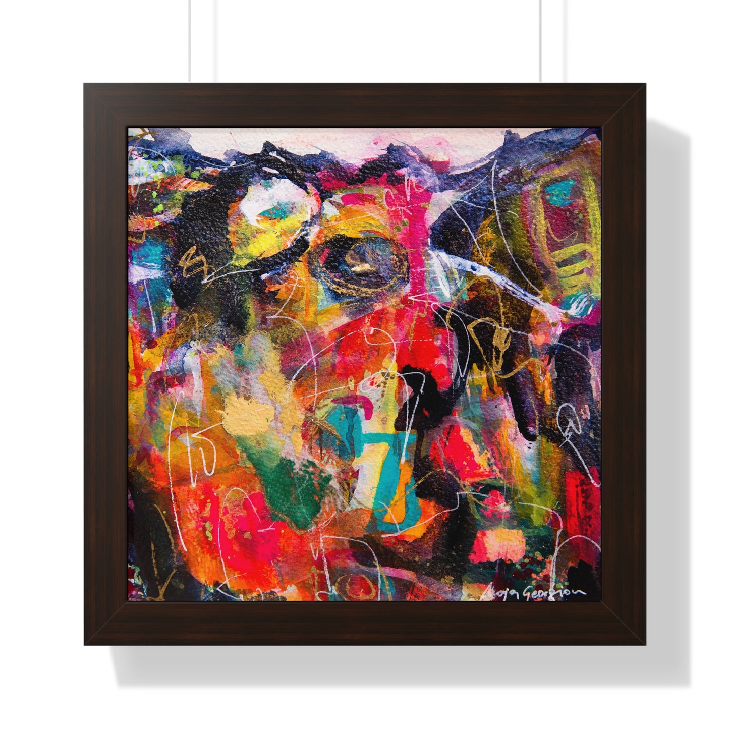 Framed Abstract Art Print