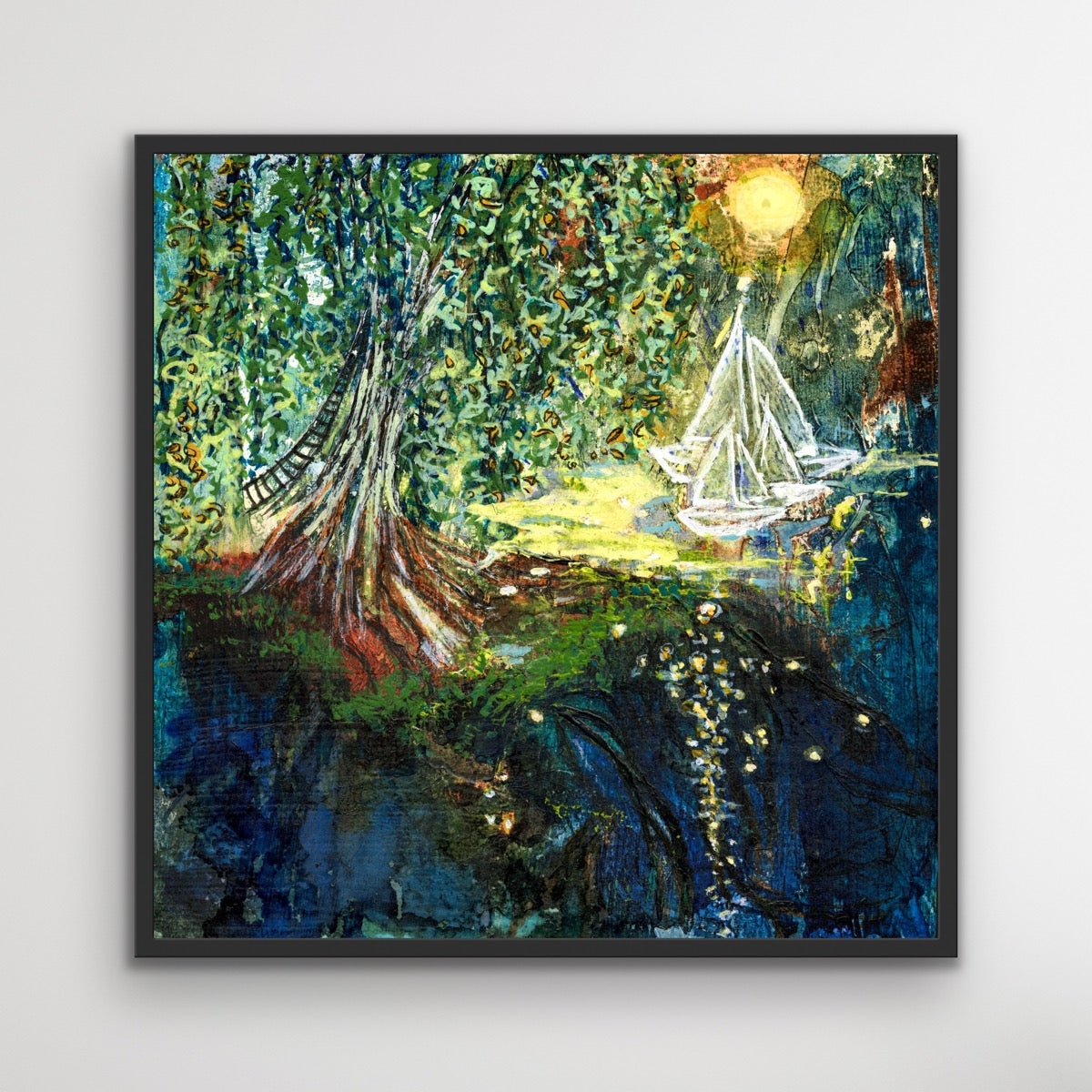 A Harbor Between Worlds - Fine Art Giclée Print