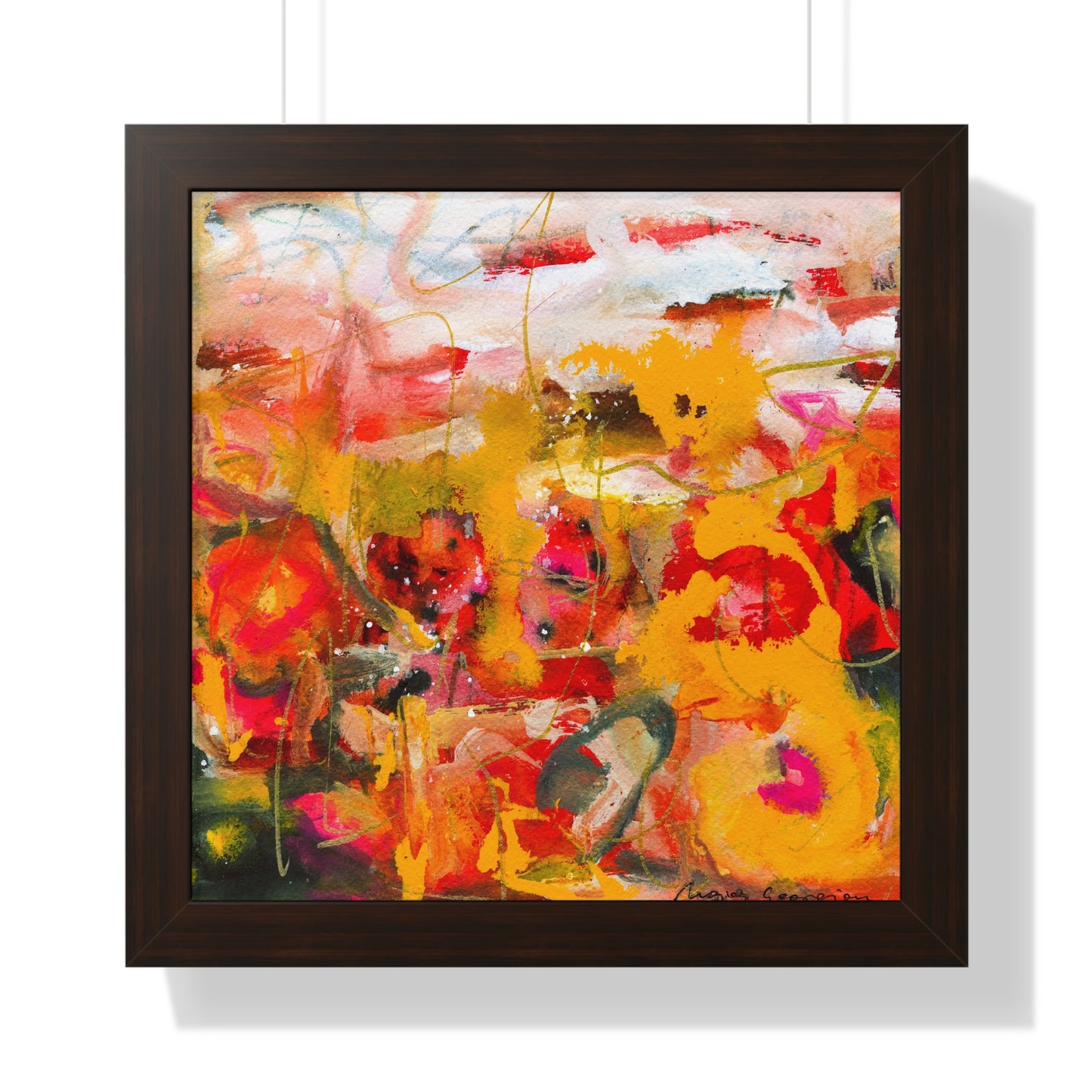 Framed Abstract Art Print