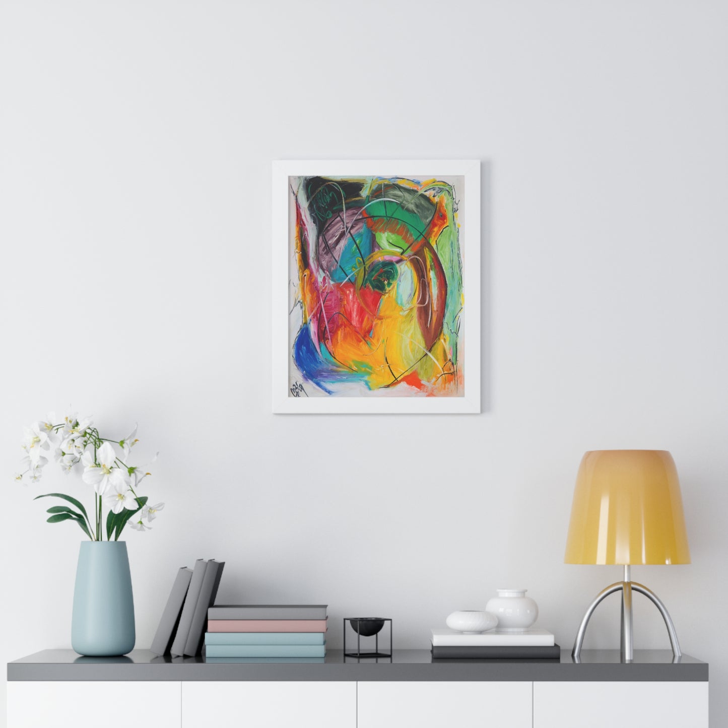 Framed Abstract Art Print