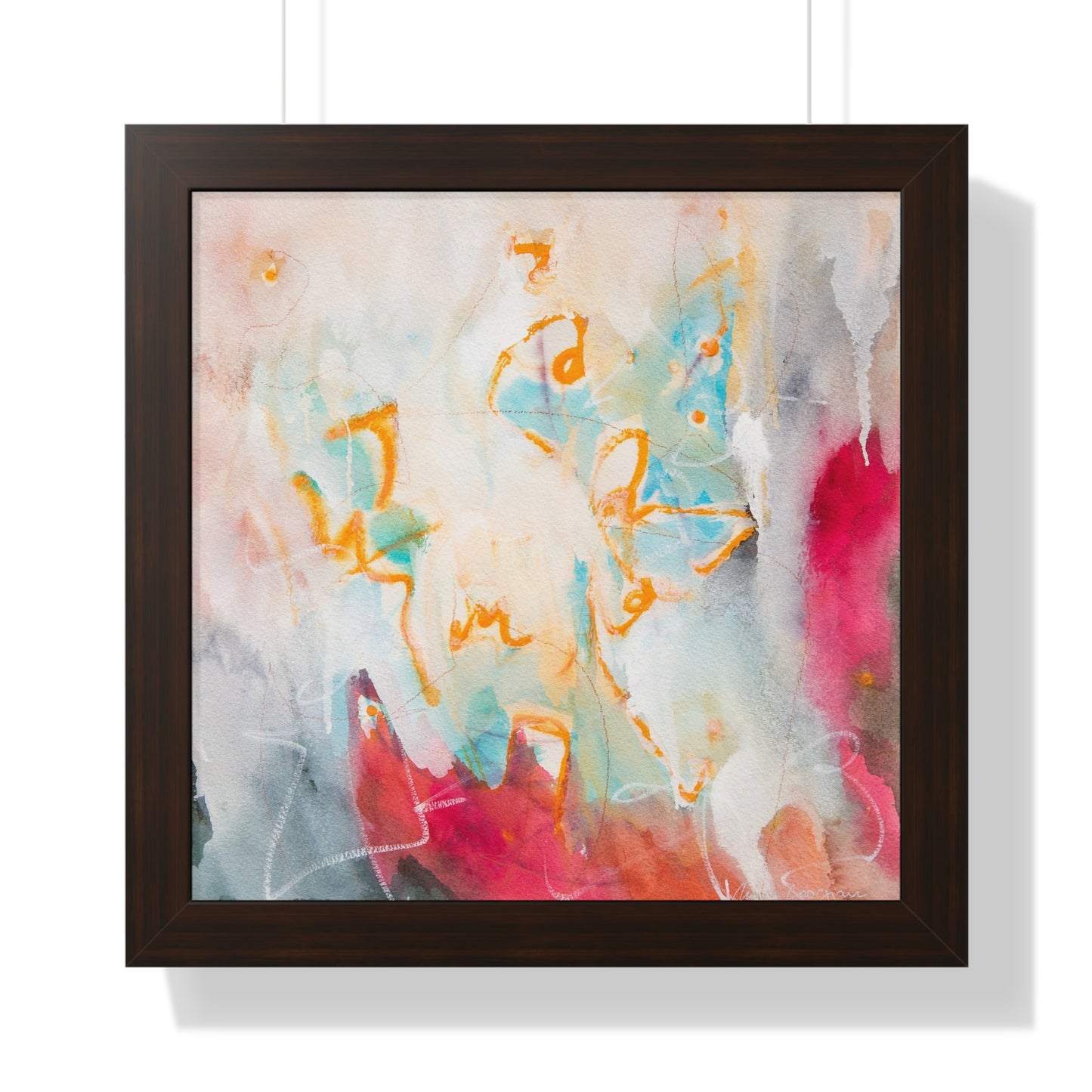 Framed Abstract Art Print