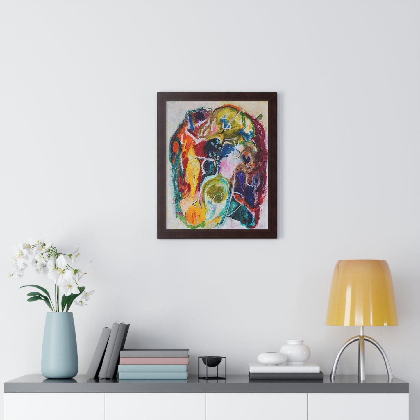 Framed Abstract Art Print