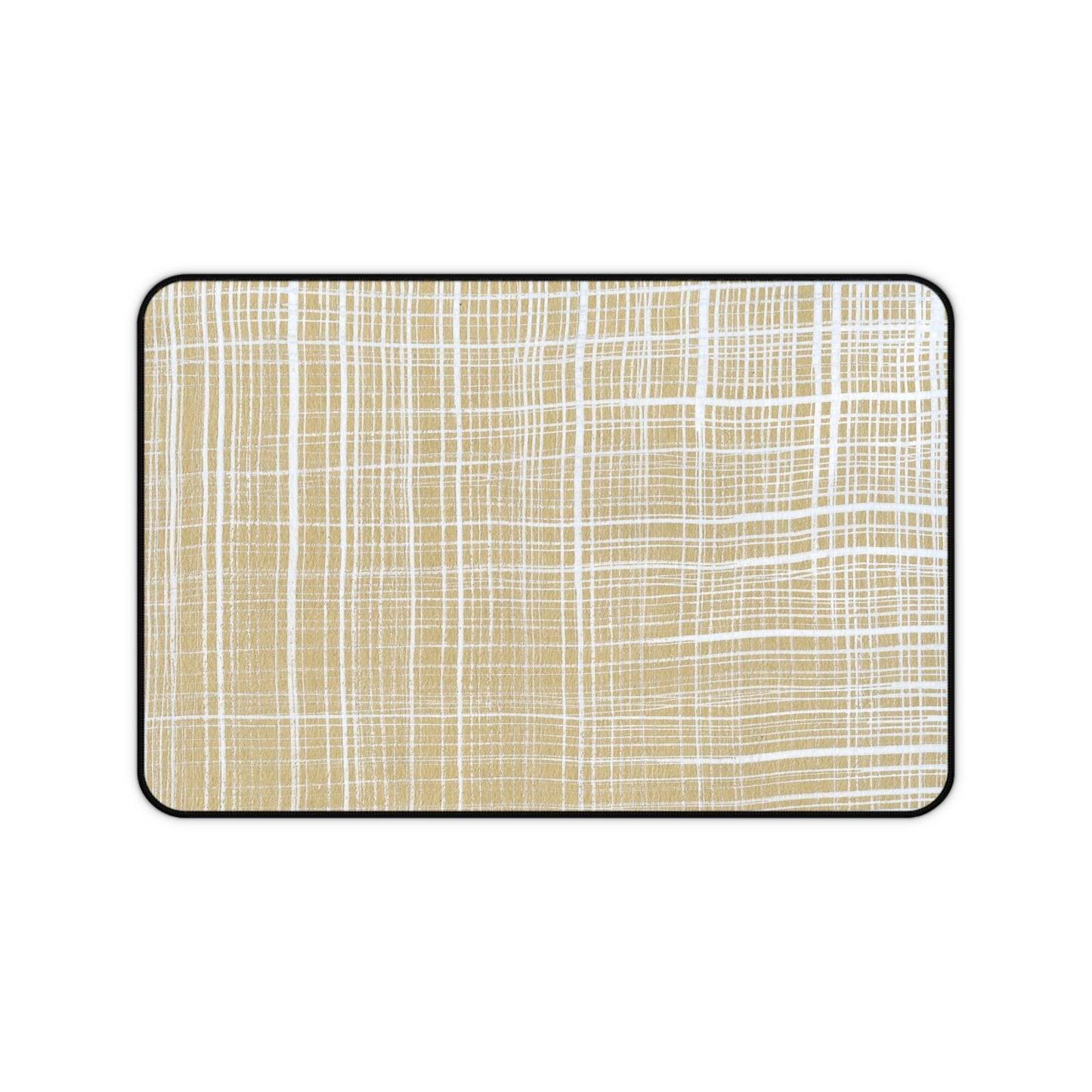 Desk Mat -White Gingham