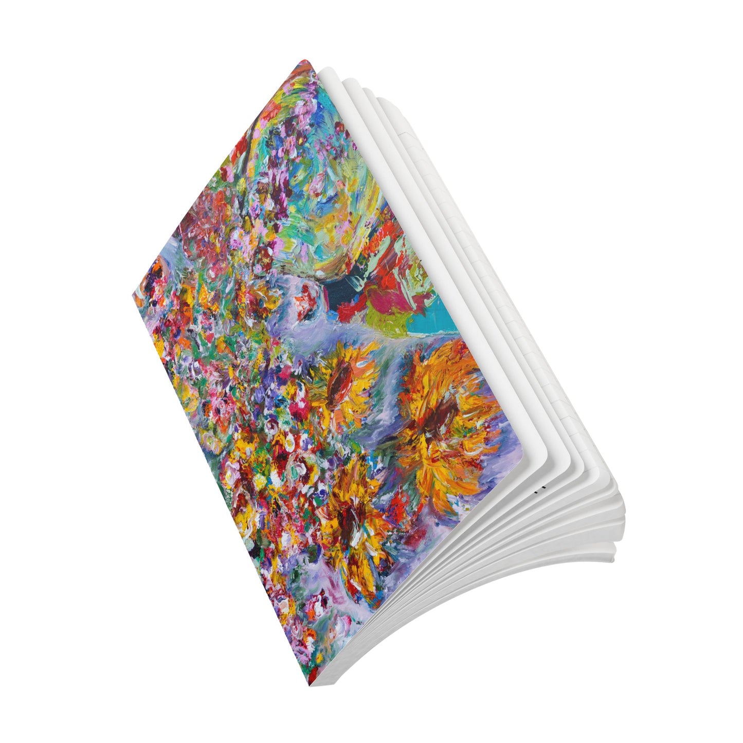 Beautiful Chaos - Soft Cover Lined Journal with Coloring Pages