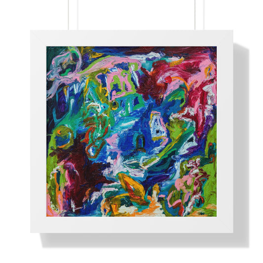 Framed Abstract Art Print