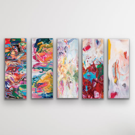 Five BOOKMARK Bundle/ Abstract