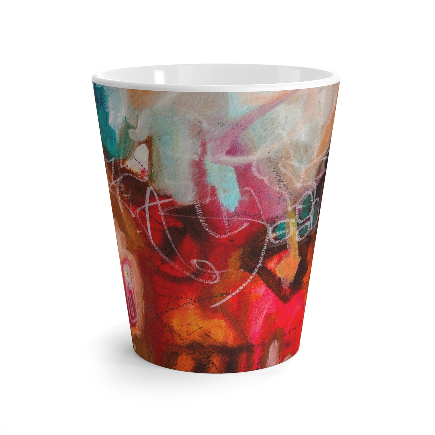 Latte Ceramic Mug - 12 oz