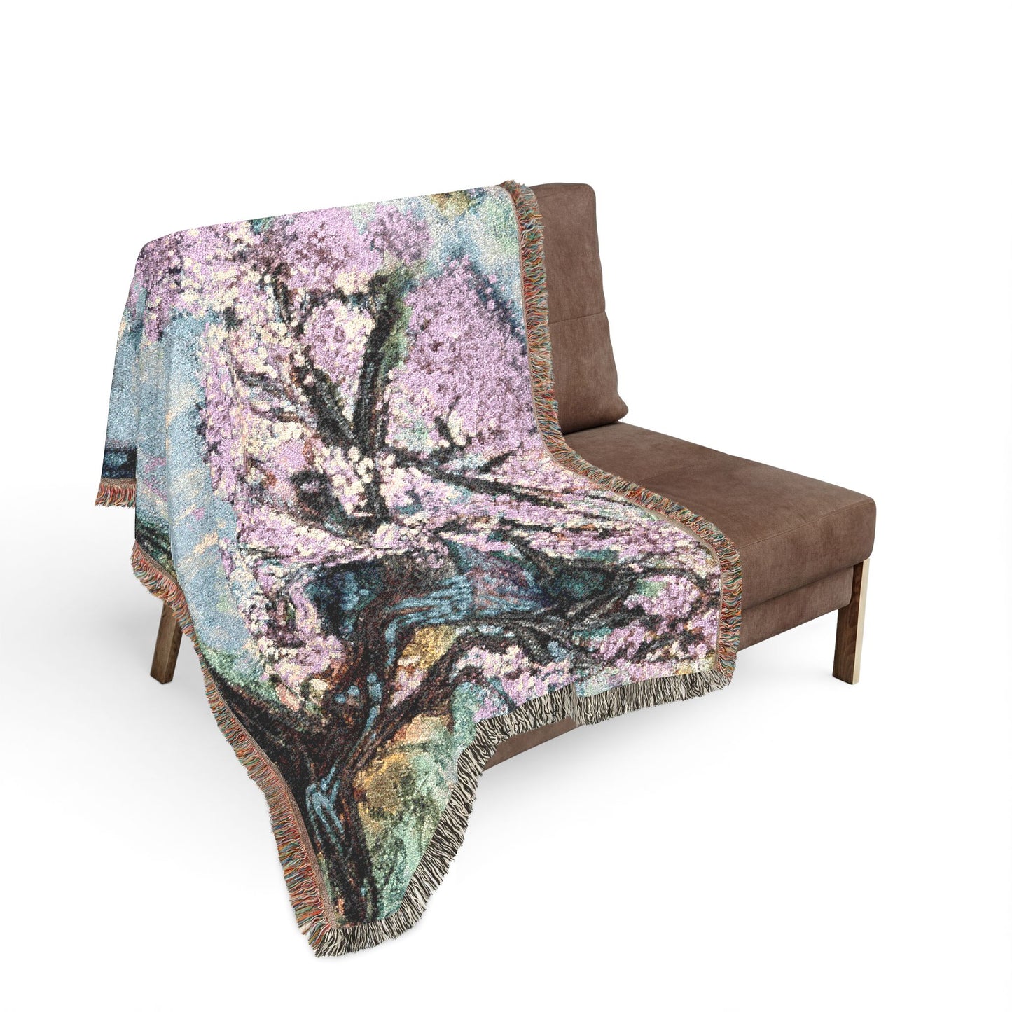 West of Spring - Woven Art Blanket