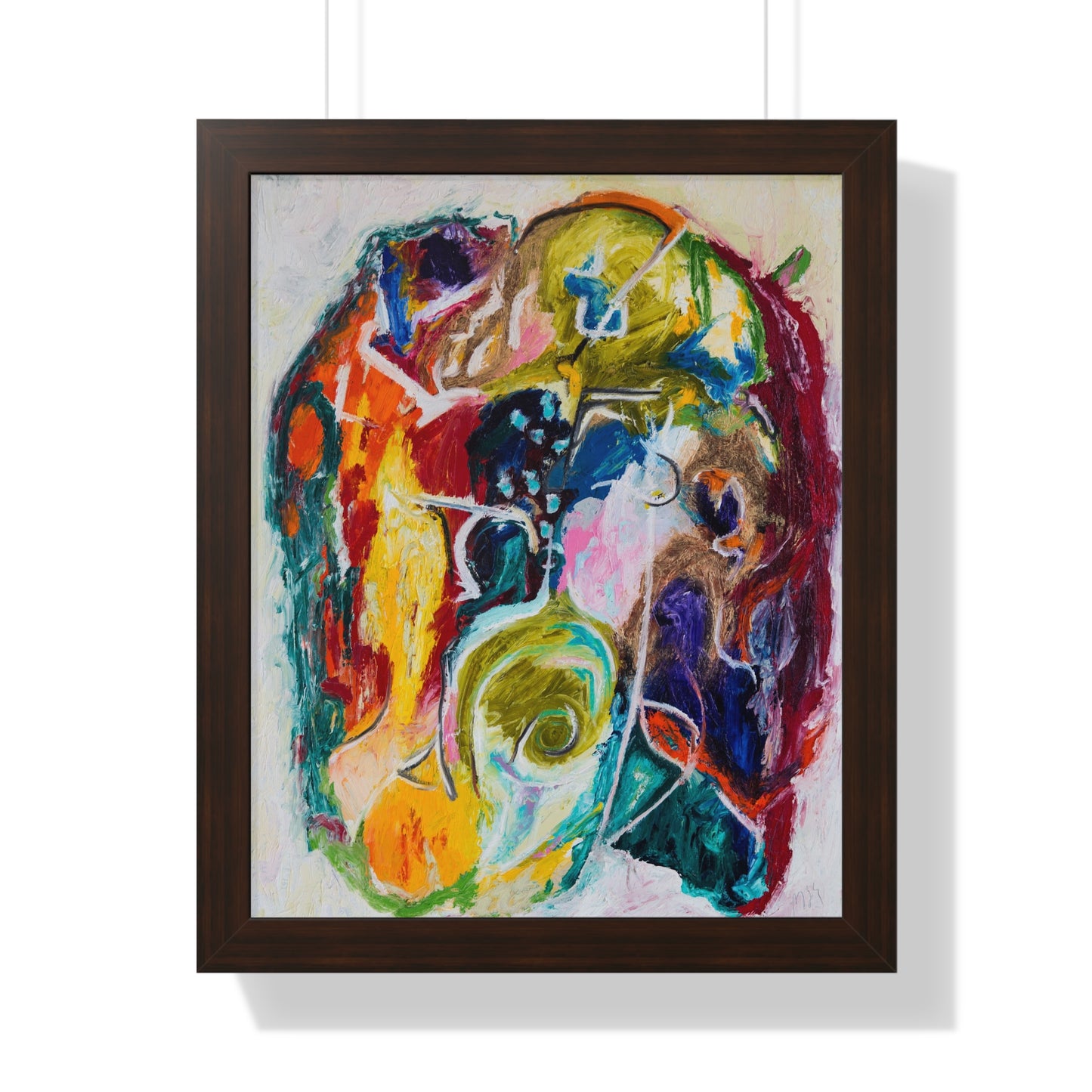 Framed Abstract Art Print