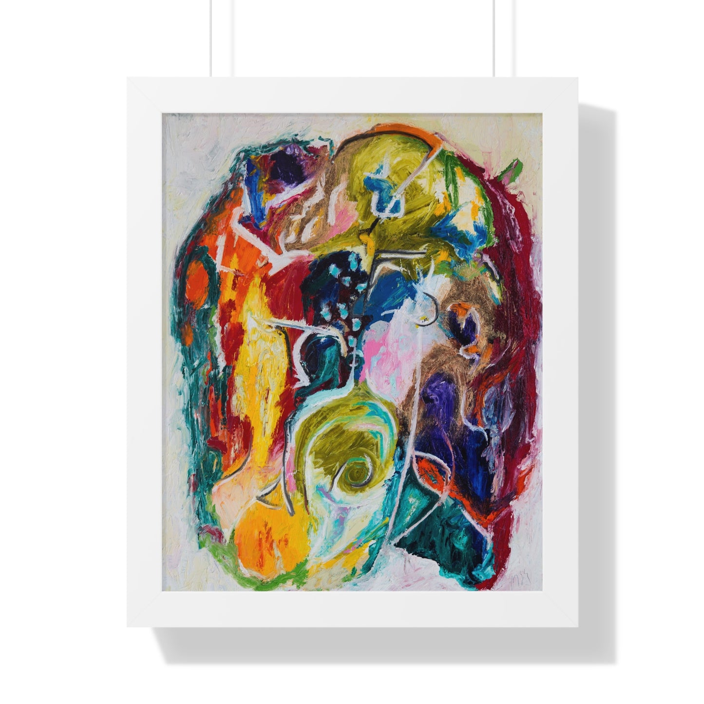 Framed Abstract Art Print