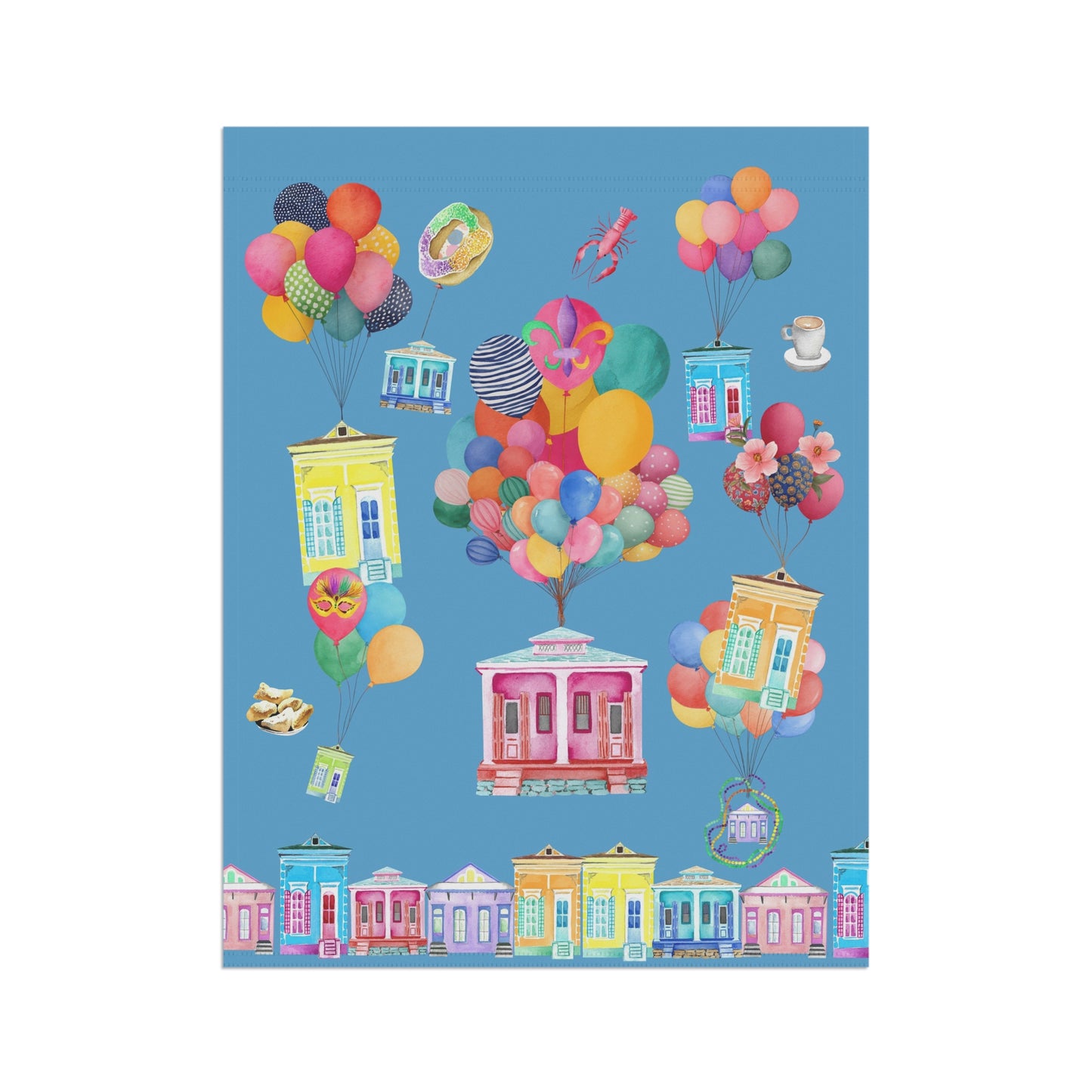 Mardi Gras Garden Flag 2.0