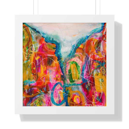 Framed Abstract Art Print