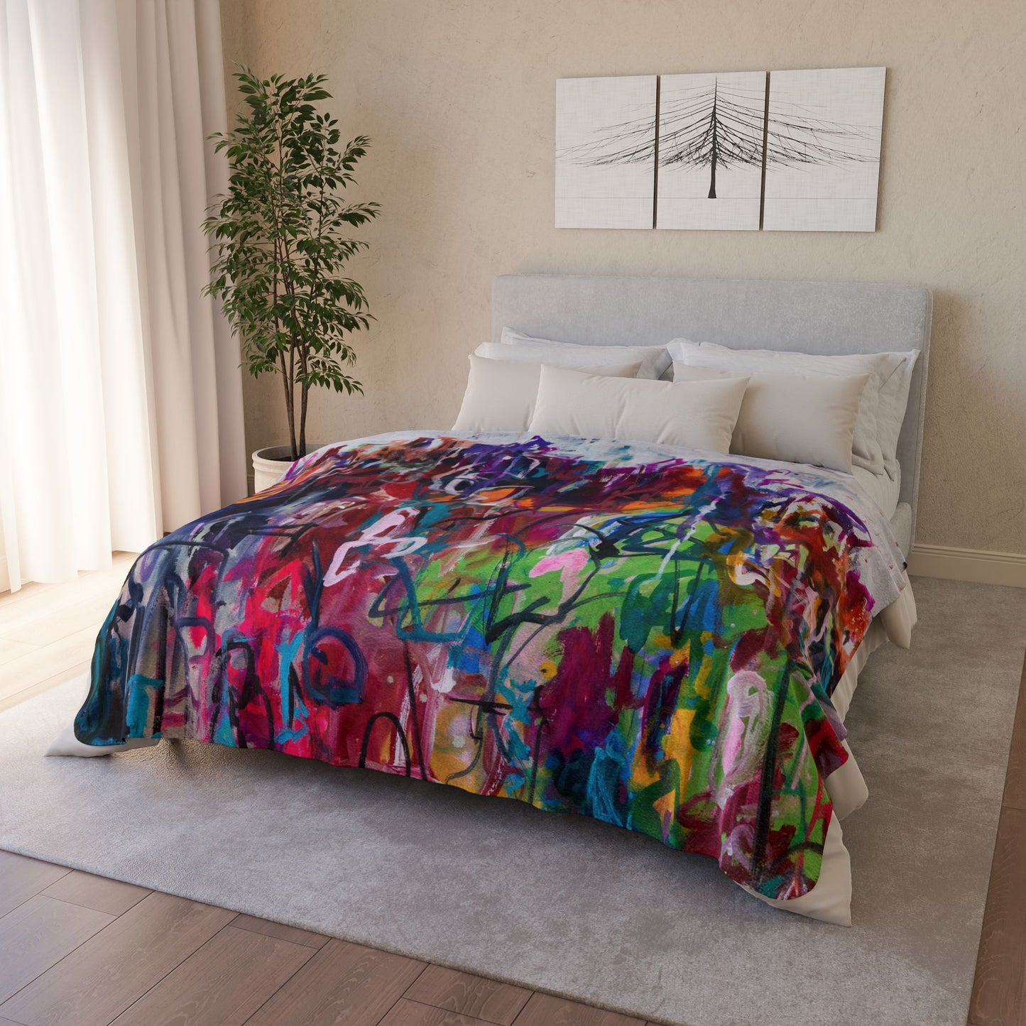 Fleece Sherpa Blanket