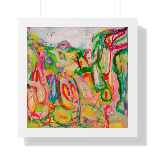 Framed Abstract Art Print