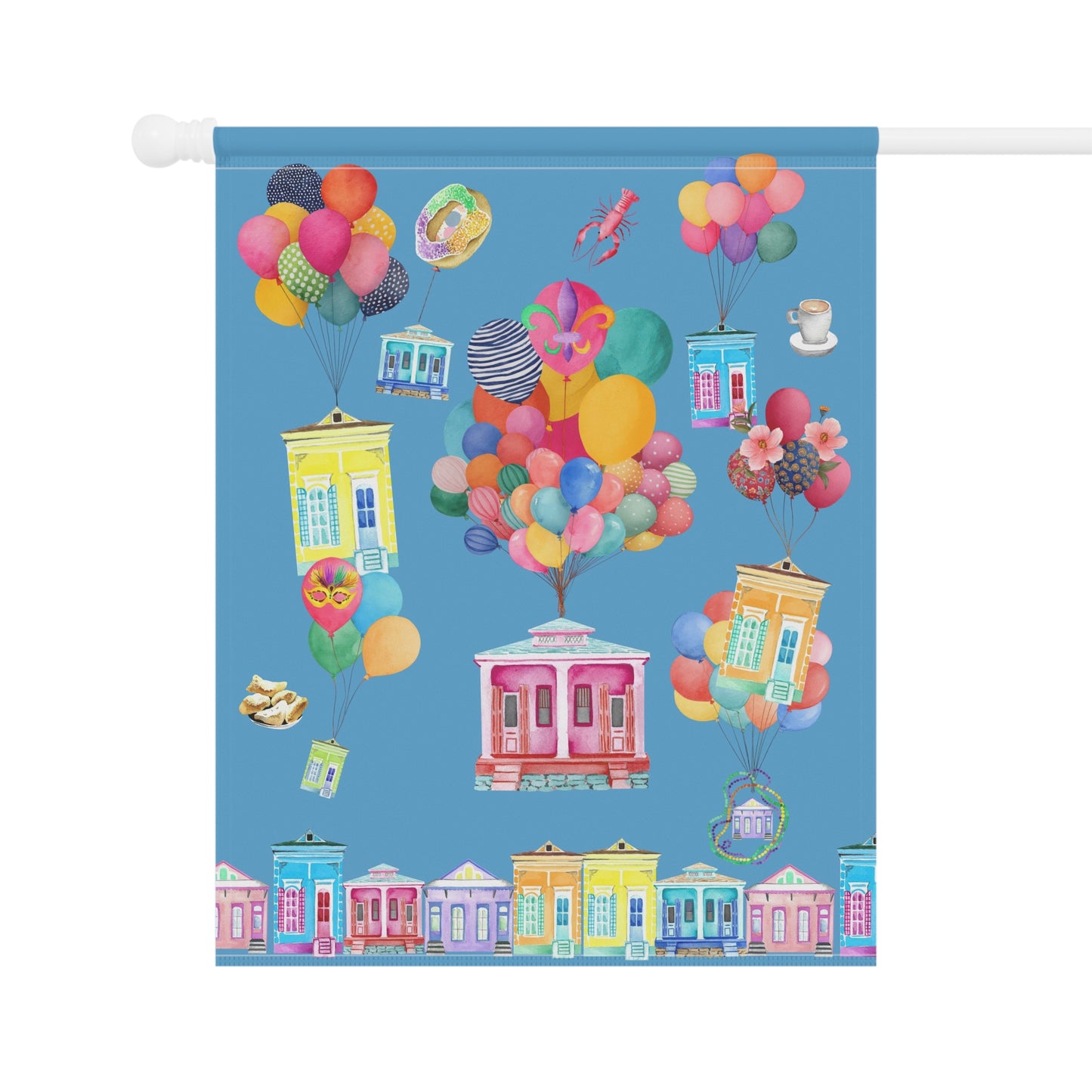 Mardi Gras Garden Flag 2.0