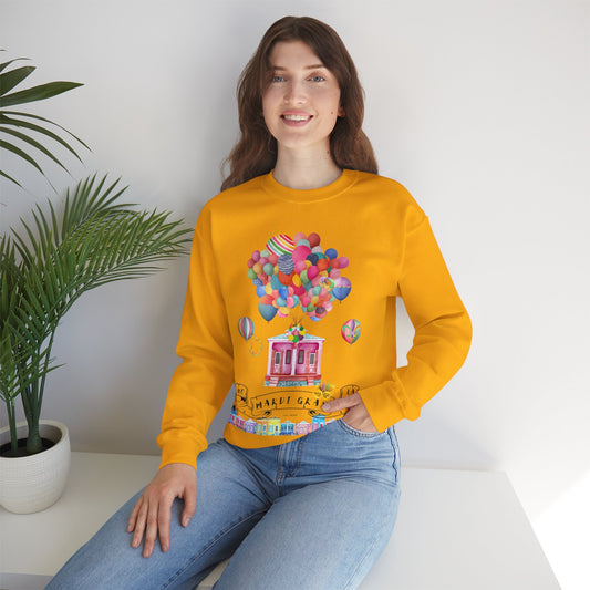 Mardi Gras New Orleans Crewneck Sweatshirt
