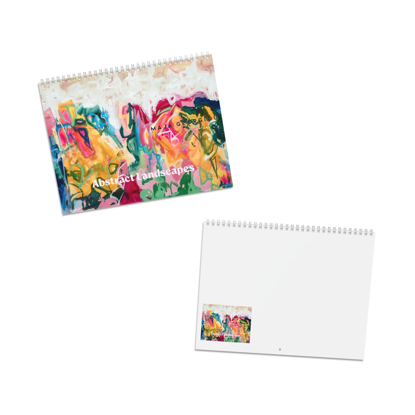 2027 Abstract Landscapes WALL CALENDAR