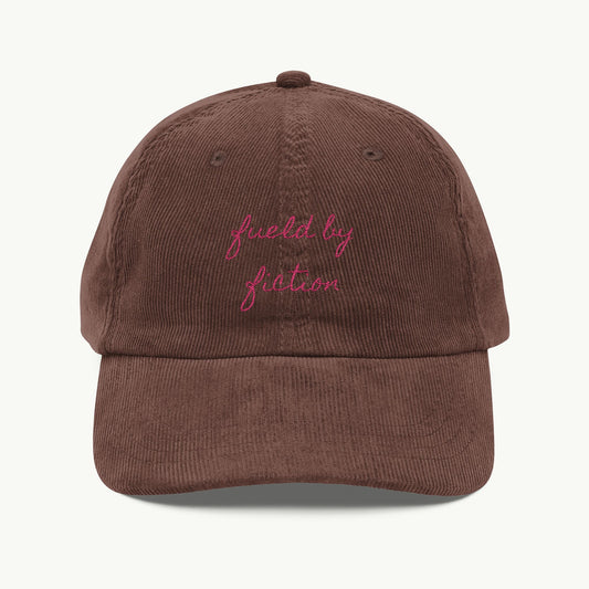 Vintage Corduroy Cap - fueld by fiction