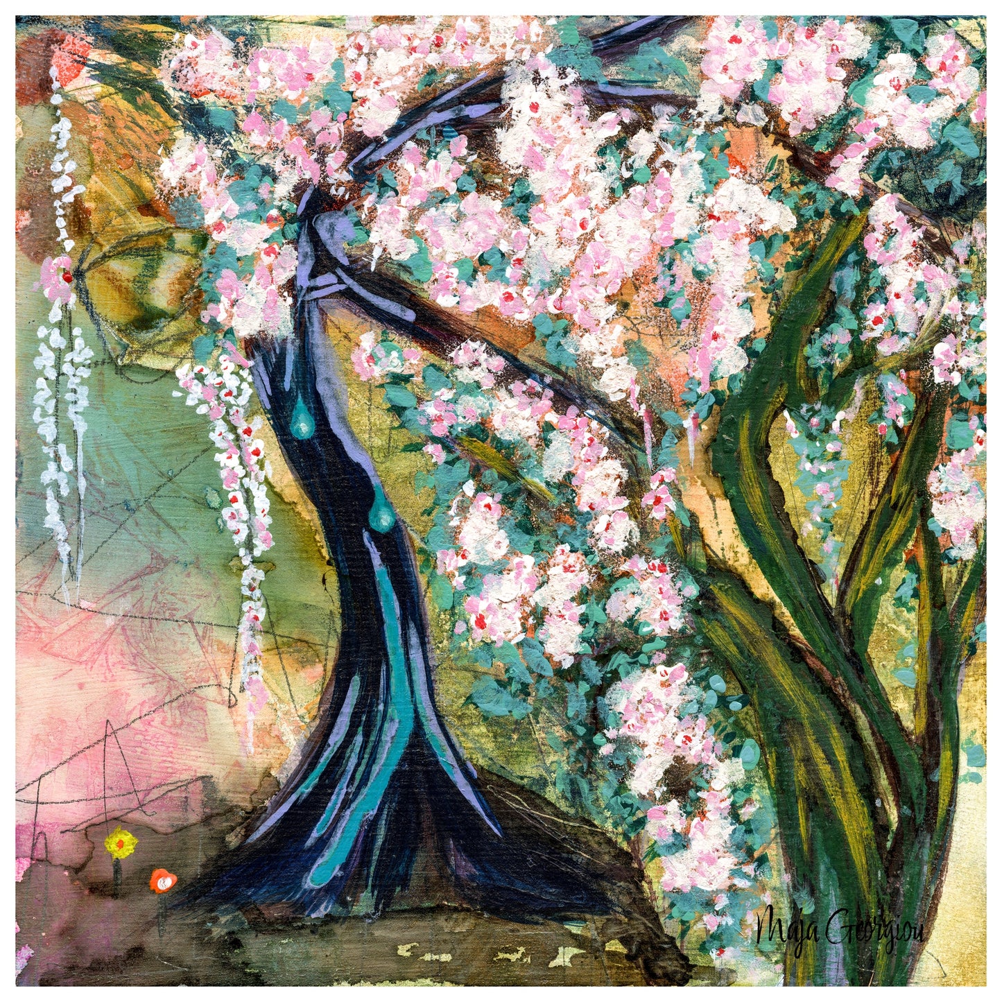 A Dance of Petals - Fine Art Giclée Print