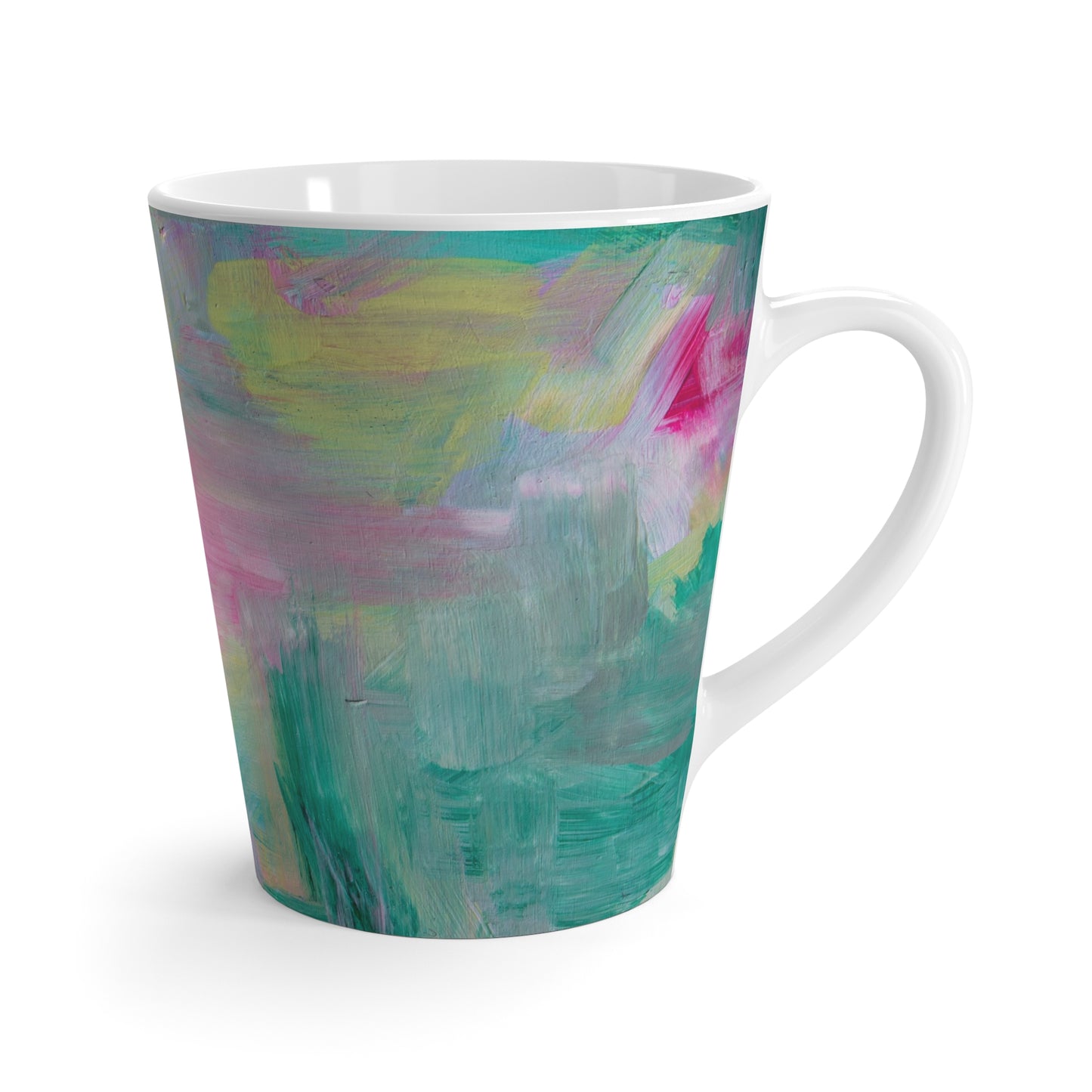 Latte Ceramic Mug - 12 oz