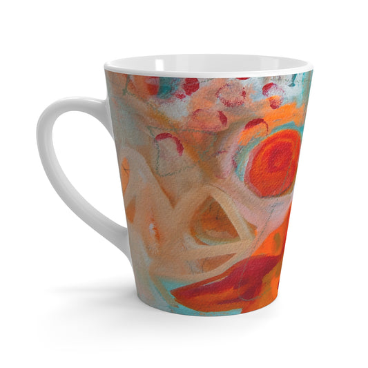 Latte Ceramic Mug - 12 oz