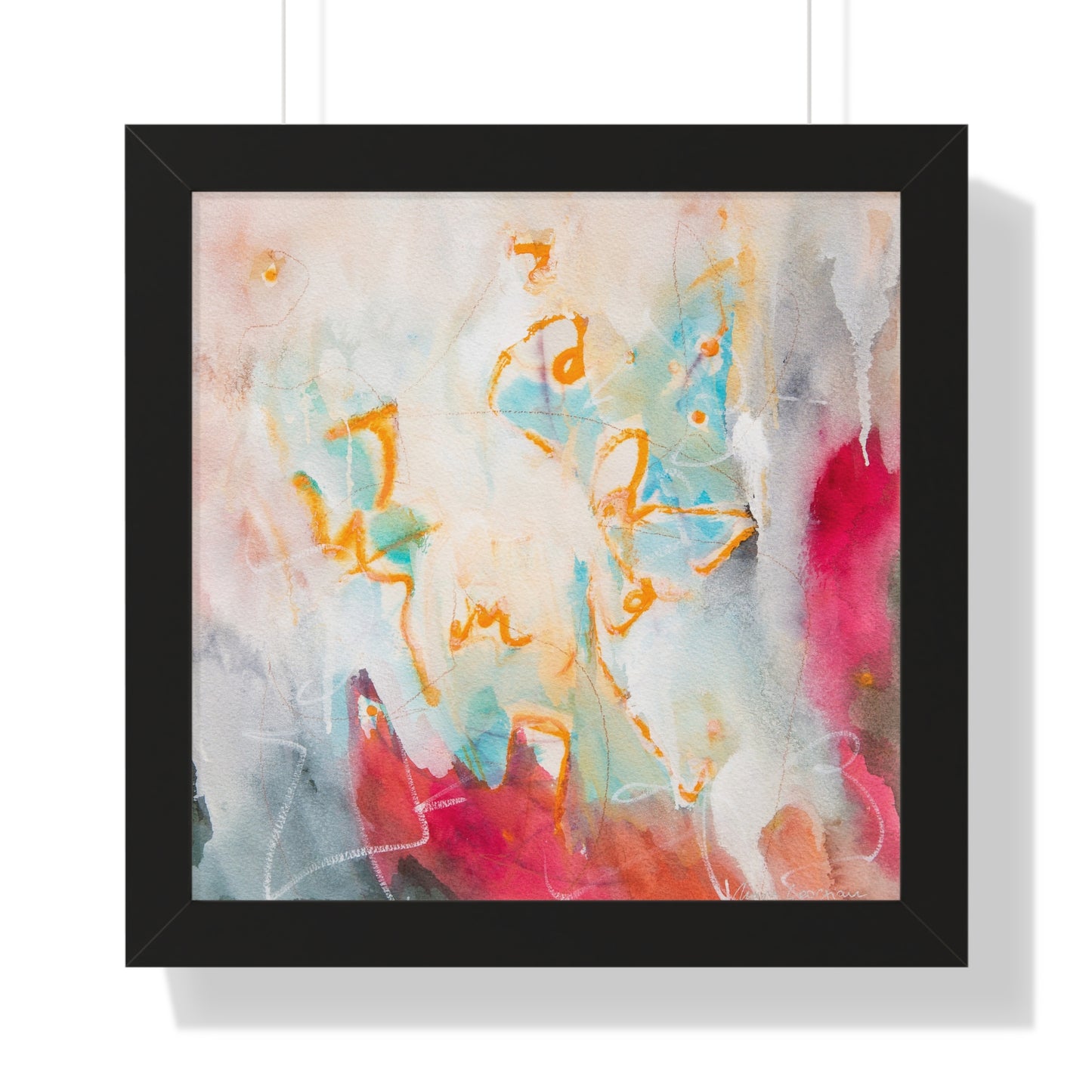 Framed Abstract Art Print