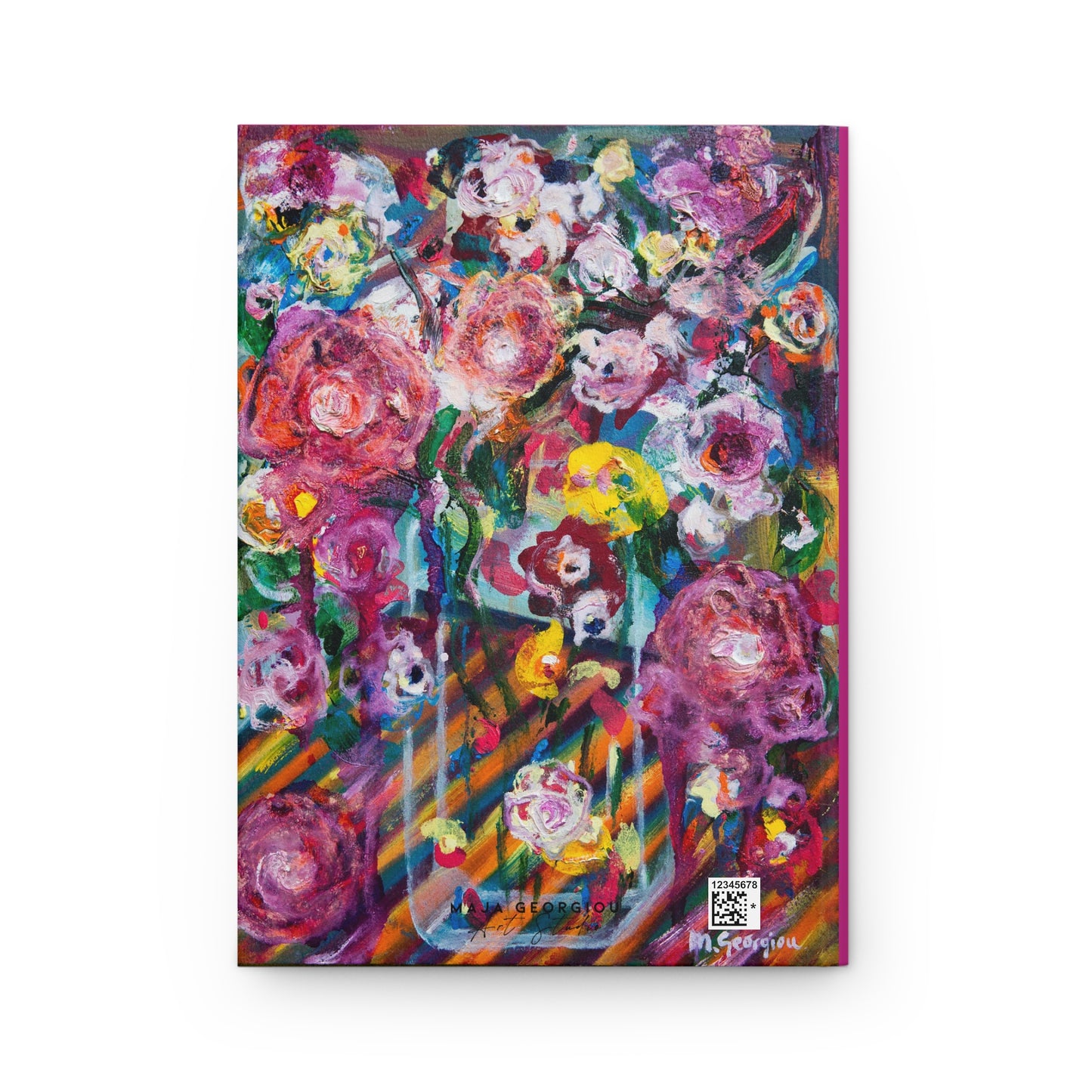 A Kaleidoscope of Peonies -  Hardcover Journal