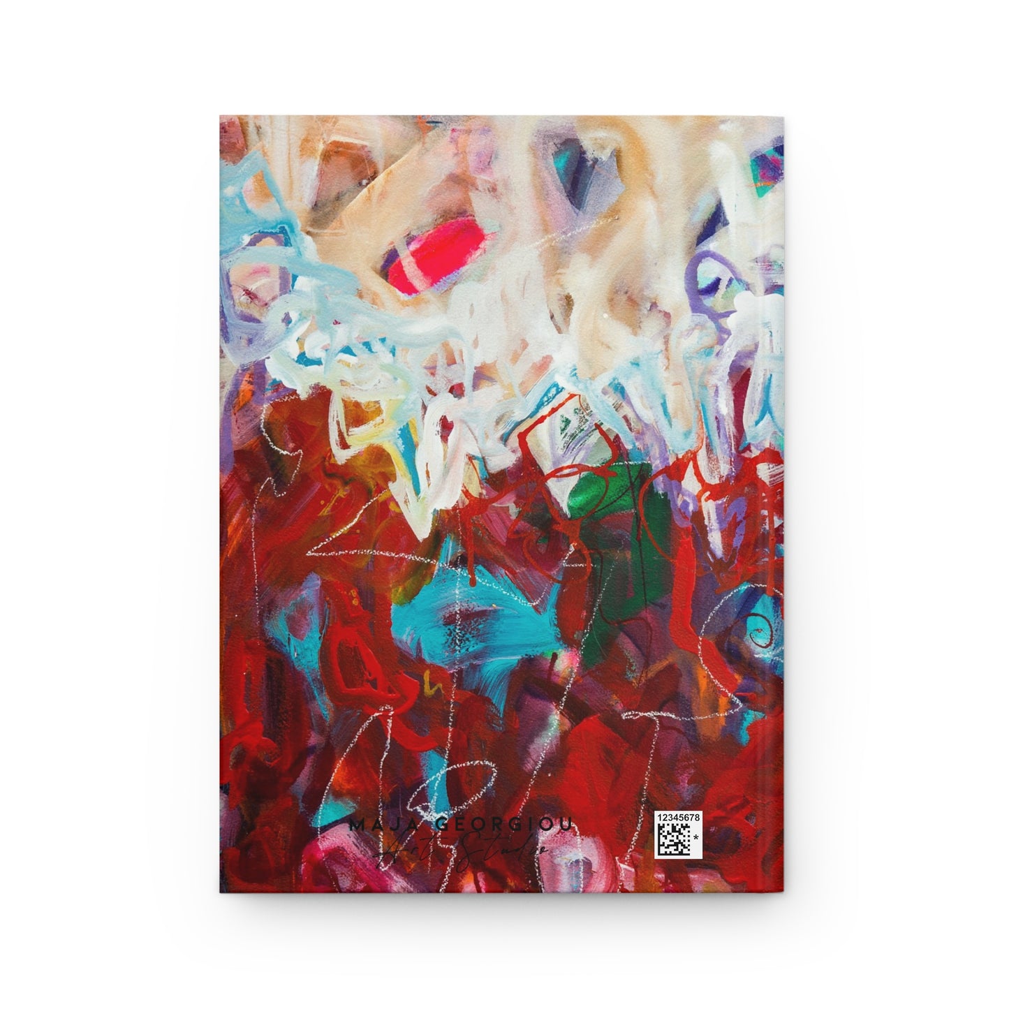 Field of Fire and Sky - Hardcover Journal