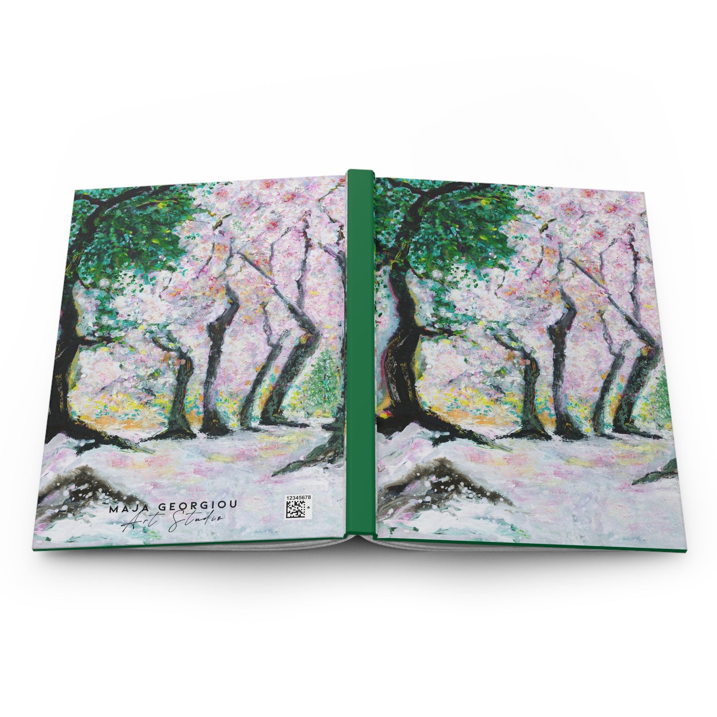 Whispers Beneath the Blossoms -  Hardcover Journal